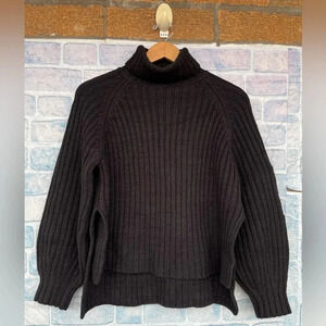 mother of pearl no frills chunky wool sweater small